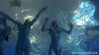 Czech Lesbians 5 - Part 5: Stunning Czech Lesbians Go Wild - Underwater Cameras Catch Pussy Licking