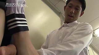 No Panties School Episode 2 Part 1 by Caribbeancom: Blowjob, Big Tits  Handjob Porn