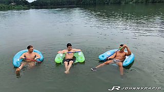 JohnnyRapid Johnny Rapid Fucks New Boy Parker Hayes Raw At The Lake