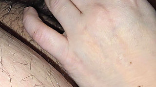 Farmer step mom waking up her messy step son and handjob his mature big dick