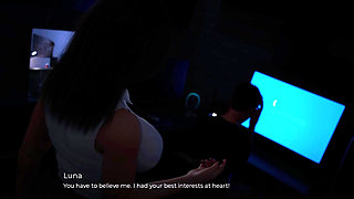 Hot Office Babe Submissive to a Big Cock Nerd and Getting Dominated