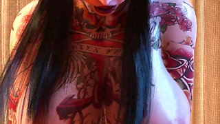 Dominant Tattooed Whore Get Hard Fucked by Huge Cock