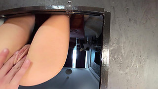 Nun with Two Cocks in Her Mouth at Glory Hole
