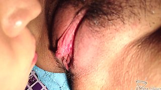 Skinny Rosie and petite Puss showcase their all-natural assets in a steamy teenage lesbo escapade