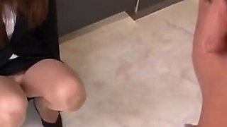 Office Temptation - the Pantyless Coworker Suddenly Undresses Right Before His Eyes Part 2