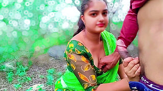 Desi village Bhabhi sex in jungle with devar, bhabhi's tight pussy fuck by her BF Devar, xxx video