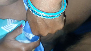 Indian Village Desi Aunty Fucked at Night by Making Her Ghori - Squirting From Tight Pussy