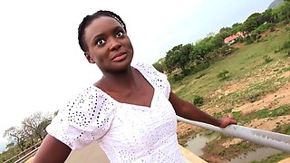 Big Tits Ebony Good Girl Wild Outdoor Sesh