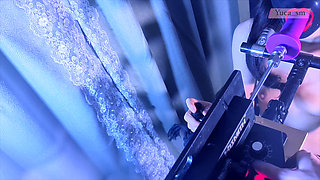 yuca_ Deep Throat Tray Manging Piston Machine