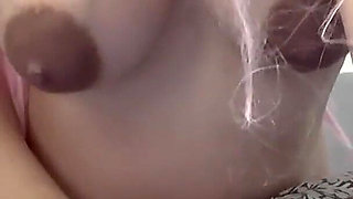 My Stepsister Rides on the Pillow and Masturbates with a Pillow Until Orgasm