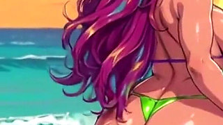 Big Boob Beach Babes (ai)