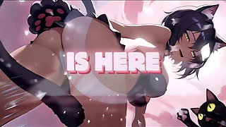 Reverse Cowgirl - Big Ass Catgirl Takes It Deep In 3D AI GENERATED