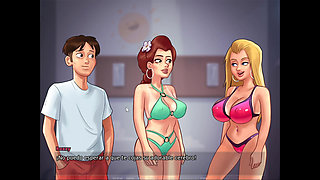 MY GIRLFRIEND ASKS ME TO HAVE SEX WITH ONE OF HER FRIENDS - summertime saga