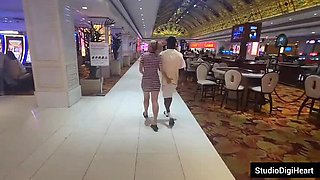 BigDaddyKJ Vegas Full Video: Blonde Amateur Gets Creampie by BBC in Interracial Sex
