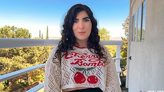 Latina beauty Nikki Slick enjoys outdoor fun with her boyfriend