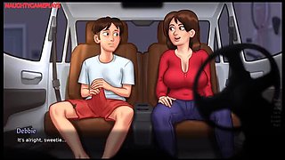 Summertime Saga Part 28: Horny MILF Rides Huge Monster Cock in 3D Animation