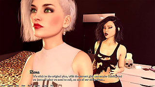 Being a Dik 9 - Sage Gets a Massive Cock Deep Down Her Throat and Getting Some Fun with Busty MILF