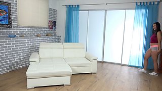 Busty and moist by wet and pissy