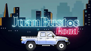 Road Cumload! Mischievous Satan Khloe rails her stud's humungous man sausage in the truck until he packs her labia with a cumload.