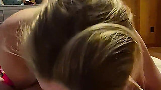 Cute Wife Gives Head and Gets a Mouthful of Cum