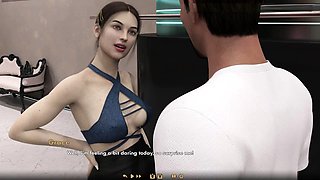 Animated young lesbian adventures with 3D wife Rola Takizawa