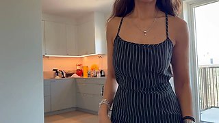 Hot MILF with Natural Boobs Ride Hard Until She Explodes in an Orgasm
