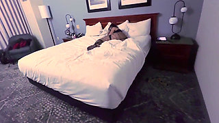 Black Teen Step Daughter Shares a Hotel Bed with Step Dad and Seduces Him Into Breeding Her X Realmaxxxsteele