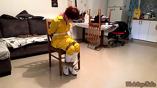 April O'neil Cosplay Chairtied