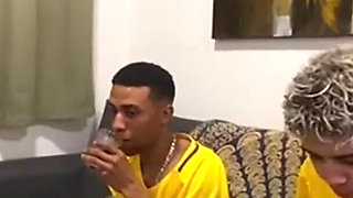 Naughty Stepmom Fucks Her Nephew's Friend During World Cup Game
