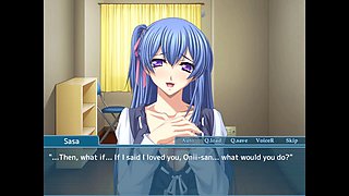 Anime wife, marriage blue game, anime long