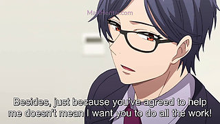 Hardcore Pussy Eating After Work with Perv Cooworker (Hentai Sex)