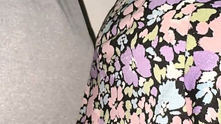 Big-assed Woman Touches a Stranger's Erect Penis. Flash Dick!!