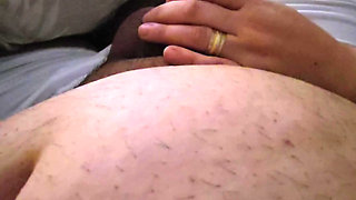 Indian Housewife takes her step son cock in her hand for a handjob