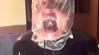 Tight Plastic Bag and Latex