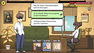 Hentai Game - Problematic Student - Detention Lvl 1