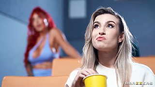 This Movie Sucks, Let's Anal Fuck - Charlie Dean Cheating with Busty Redhead Niky Bimbodoll on Public