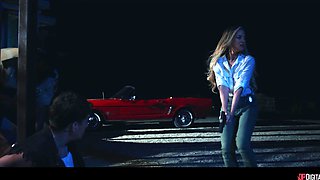 Horny vixen breathtaking interracial sex scene