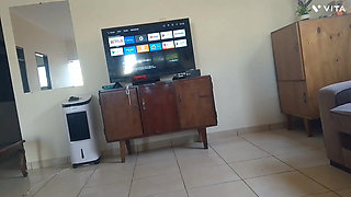 Submissive Employee Wants Her Ass Smashed in the Living Room