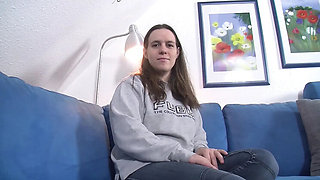 Hot German Amateur Babe Fingering Herself on Camera