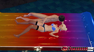 Mila Pool 3D Hentai: Fingering, Anal Vibrator & Water Pussy Licking Squirt Uncensored