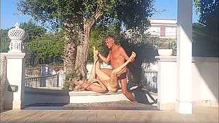 Selena's Outdoor Yoga and Sex