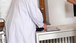 Pussy Check-up of Hot Granny Miya