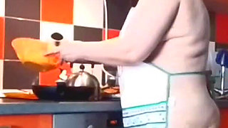 Live Cooking Meat Pancakes