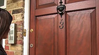 Horny British Mature Lesbians Fun During House Tour