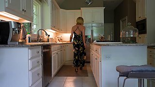Blonde JDTG in Pantyhose
