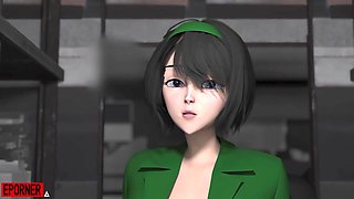 Amoral Cartoon lesbians emotional X-rated clip