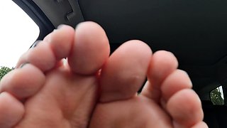 Hawt Blonde milf in foot Fetish tube scene