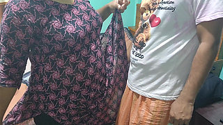 The Tailor Came to Take the Measurements of the Clothes and Fucked Her. Part 01