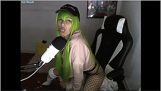 First Cosplay ASMR: CC Eats Candy! Anime- Code Geass