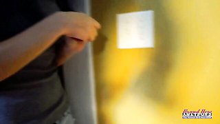 Luring gill's cumshot action